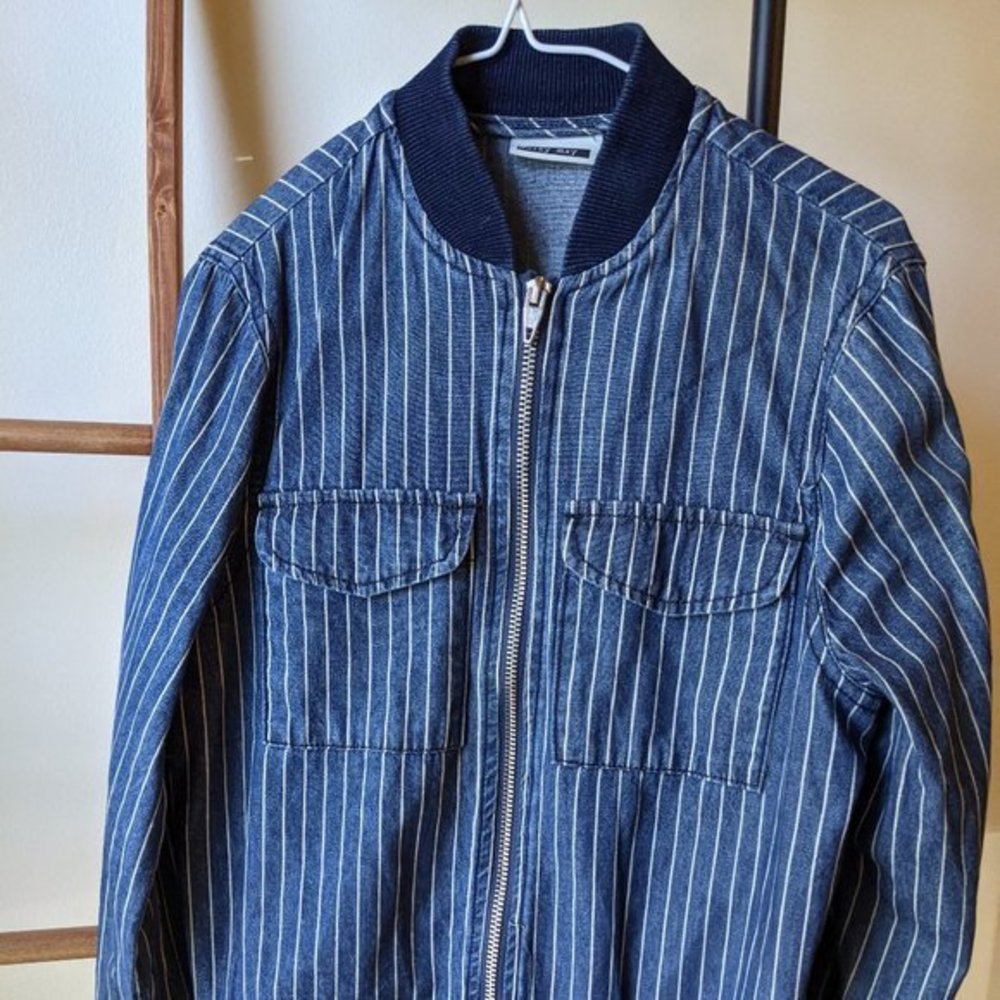 Noisy May Denim Bomber Jacket